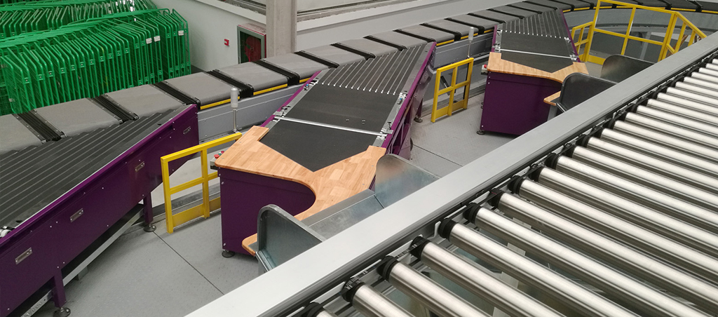 Cross Belt Sorter Conveyor 1